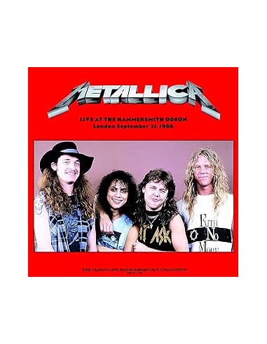 Metallica - Live At The Hammersmith Odeon (London September 21, 1986) - VINILE
